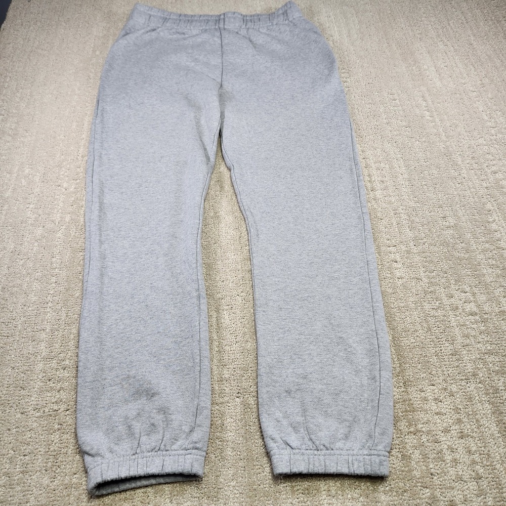 Pact Clothing Joggers Men Medium Organic Cotton Gray Tapered Athleisure